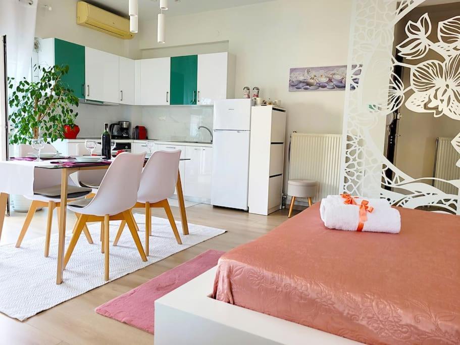 Orchid Apartments Θέρμη Δωμάτιο φωτογραφία