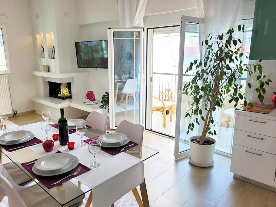 Orchid Apartments Θέρμη Δωμάτιο φωτογραφία