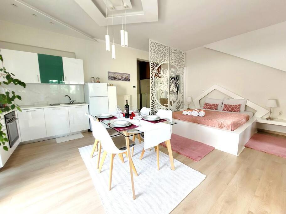 Orchid Apartments Θέρμη Δωμάτιο φωτογραφία